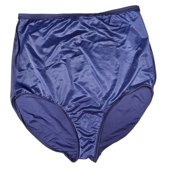 Lands' End High Waisted Swim Brief Navy Women's Size 16 Style #440284 - Picture 3 of 8